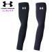  Under Armor arm рукав обе рука для гетры для рук наземный бег часть . команда тренировка черный UNDER ARMOUR 6003883