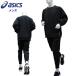  Asics мужской тренировочный верх и низ в комплекте бег движение спорт одежда тренировка полиэстер вязаный черный asics 2031F065-2031F066