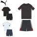  Puma рубашка с коротким рукавом + шорты верх и низ в комплекте мужской футбол футзал шорты движение спорт тренировка одежда выставить PUMA 660962-660976