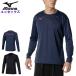  Mizuno мужской длинный рукав p Ractis рубашка женский для мужчин и женщин унисекс волейбол длинный рукав тренировка надеты тренировка часть . тренировка mizuno V2MAB532