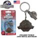 ju lachic * world брелок для ключа metal T-REX Logo динозавр товары литье под давлением metal Jurassic World фильм товары импорт из США 