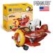  Snoopy блок классический . красный . лист машина товары сборная головоломка Pantasy Peanuts Biplane официальный лицензия герой интерьер сборка american смешанные товары 