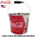  Coca Cola viva re-ji ведро Ver.4 жестяная пластина ведро металл модный Coca Cola товары Coca * Cola смешанные товары лёд ведро кемпинг перевозка уличный 