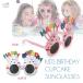  Kids день рождения капкейк солнцезащитные очки [ ребенок Kids Junior младенец baby день рождения очки очки party игрушка ]