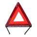  triangle stop display board reflector folding type storage case attaching urgent for daytime nighttime combined use type two next disaster prevention accident . at the time of disaster .CLED103