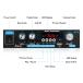 Bluetooth5.0�Ή� 2ch�I�[�f�B�I�A���v 30W�{30W �����ő�300W�{300W ���@�\ USB/microSD Hi-Fi�X�e���I �d�������^  ���^ AC�A�_�v�^�[�� �����R���t LPAK35 �֘A�摜5
