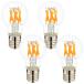 FWAYTECH �~�j�N���v�g��LED�d�� E17���� ������Ή� AC100V �d���F2700K 40W�`���� �N���v�g���d����ւ� 4W