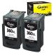 Galac ink����Υ�Canon BC360XL BC-360 XL �֥�å�2�ĥ��å� 360XL ����ɽ���� ���������б�����PI