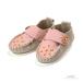 FUNNY официальный магазин fa колено детский slip * on 14cm shrink макароны розовый ecru ребенок обувь кожа натуральная кожа обувь First обувь 