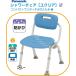 VS0814 PN-L41421A Panasonic душ стул [yu прозрачный ] compact одним движением складной N голубой . имеется, локоть нет модель 