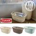  корзина для белья [CURVER( CarVer )] вязаный корзина для белья (40L)[ стирка корзина .. корзина стирка предмет inserting модный Северная Европа ]