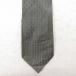  б/у van hyu-sen Vintage галстук 70s искусственный шелк серый 25feb13