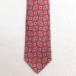  б/у GANT галстук 90s общий рисунок шелк темно-красный 25jul10