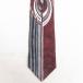  б/у галстук 90s шелк темно-красный др. 25jul10
