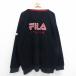 XL/ б/у одежда filler FILA длинный рукав половина Zip флис жакет мужской 90s большой Logo Италия вышивка большой размер длинный длина 5OF