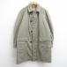 XL/ б/у одежда Mac rega- длинный рукав жакет пальто мужской 80s длинный длина бежевый хаки 25oct31 б/у внешний 