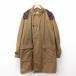 XL/ old clothes Mac rega- long sleeve Vintage jacket coat Parker men's 60sta long large size long height light brown group Brown inside side cut 