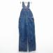 W35/ б/у одежда Dickies комбинезон мужской 00 годы 00s хлопок темно-синий Denim spe 26feb09