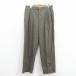 W34/ б/у одежда слаксы брюки мужской 80 годы 80s шерсть USA производства зеленый 26mar03