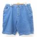 [50%OFF]W36/ б/у одежда вид gru Boy шорты шорты мужской 00s хлопок темно-синий темно-синий Denim 24jul11 б/у низ короткий pa5OF