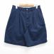 [50%OFF]W34/ б/у одежда pyu-li язык Short брюки-чинос шорты брюки из твила мужской 00s темно-синий темно-синий 25jun23 б/у низ короткий хлеб si5OF