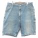 [50%OFF]W38/ б/у одежда FADED GLORY Short painter's pants шорты мужской темно-синий темно-синий Denim 25jun25 б/у низ короткий хлеб sho5OF