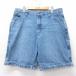 [50%OFF]W36/ б/у одежда Wrangler Short painter's pants шорты мужской хлопок темно-синий темно-синий Denim 25jun26 б/у низ короткий 5OF