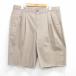 [50%OFF]W36/ б/у одежда Eddie Bauer шорты шорты мужской хлопок бежевый хаки 25jun28 б/у низ короткий хлеб sho5OF