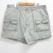 [50%OFF]W38/ б/у одежда Short втулка брюки шорты мужской хлопок незначительный зеленый зеленый 25jun28 б/у низ короткий хлеб шоу хлеб 5OF