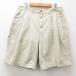 [50%OFF]W32/ б/у одежда шорты шорты мужской хлопок незначительный бежевый хаки 25jul04 б/у низ короткий хлеб шоу хлеб половина 5OF