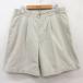 [50%OFF]W33/ б/у одежда шорты шорты мужской 80sta long незначительный бежевый хаки 25jul08 б/у низ короткий хлеб шоу хлеб половина 5OF