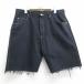 [50%OFF]W36/ б/у одежда Wrangler шорты шорты мужской хлопок чёрный черный Denim 25jul09 б/у низ короткий хлеб шоу 5OF