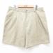 [50%OFF]W36/ б/у одежда pyu-li язык шорты шорты мужской 00s бежевый хаки 25jul10 б/у низ короткий хлеб шоу хлеб - 5OF