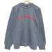 XL/ б/у одежда Gap GAP длинный рукав тренировочный мужской 00 годы 00sla gran вырез лодочкой . серый 25nov12