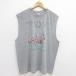 [50%OFF]XL/ б/у одежда Vintage безрукавка футболка мужской 00s американский футбол большой размер вырез лодочкой серый ...24aug05 б/у 5OF