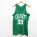 M/ б/у одежда Vintage майка мужской 80 годы 80s NBA Boston cell tiks33 Rally bird вырез лодочкой USA производства зеленый баскетбол 