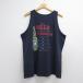 XL/ б/у одежда большой собака s Vintage майка мужской 00 годы 00s пиво хлопок вырез лодочкой темно-синий 26jun29