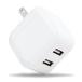  зарядное устройство 2.4A2 порт 4580393827553 FS-ACU03-WH