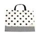 fu.... налог сделано в Японии популярный сумка для занятий белый земля полька-дот × полоса [1572969] Gifu префектура .. блок 