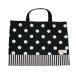 fu.... налог сделано в Японии популярный сумка для занятий чёрный земля полька-дот × полоса [1573009] Gifu префектура .. блок 