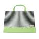 fu.... налог сделано в Японии популярный сумка для занятий Apple зеленый × полоса ( маленький )[1573021] Gifu префектура .. блок 