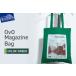 fu.... налог большая сумка хлопок 100% [OvO Magazine Bag] GREEN зеленый A4 довольно большой большая сумка сумка предметы первой необходимости Yamanashi префектура Fuji Yoshida город 
