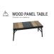 fu.... налог [ RATEL WORKS(la-teru Works ) ]WOOD PANEL TABLE( деревянная панель стол ) RWS0043 черный рама ×wo luna .. Osaka (столичный округ) восток Osaka город 