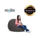 �ӂ邳�Ɣ[�� Yogibo Drop Premium �_�[�N�O���[���������� �S���z�������� �r�[�Y�N�b�V���� �J�o�[ �􂦂�i���M�{�[ �h���b�v �v���~�A���j �O�d���l���s�s