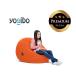 �ӂ邳�Ɣ[�� Yogibo Drop Premium �I�����W���������� �S���z�������� �r�[�Y�N�b�V���� �J�o�[ �􂦂�i���M�{�[ �h���b�v �v���~�A���j �O�d���l���s�s