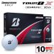 fu.... налог [ старый модель ] мяч для гольфа Bridgestone TOUR B X белый / 10 дюжина 2024 год модели Chiba префектура город . город 
