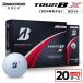 fu.... налог [ старый модель ] мяч для гольфа Bridgestone TOUR B X белый / 20 дюжина 2024 год модели Chiba префектура город . город 