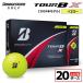 fu.... налог [ старый модель ] мяч для гольфа Bridgestone TOUR B X желтый / 20 дюжина 2024 год модели Chiba префектура город . город 