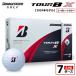 fu.... налог [ старый модель ] мяч для гольфа Bridgestone TOUR B Xko-po rate цвет ( белый ) / 7 дюжина 2024 год модели Chiba префектура город . город 