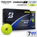 fu.... налог [ старый модель ] мяч для гольфа Bridgestone TOUR B XS желтый / 7 дюжина 2024 год модели Chiba префектура город . город 